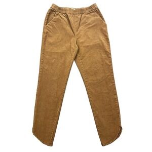 Marine Layer Pants Women's Sz S Brown ALLISON Corduroy Pull On Pants Beach Boho